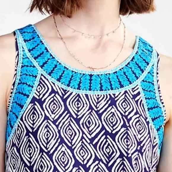 Hatley Meghan Shoreline Ripples Sleeveless Dress - Picture 3 of 11